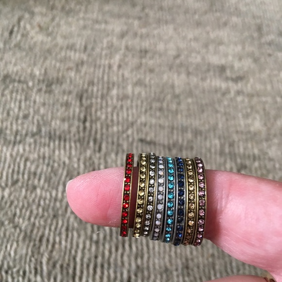 Set 8 rings - Picture 2 of 2
